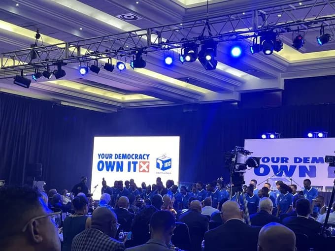 IEC unveils 2024 elections logo