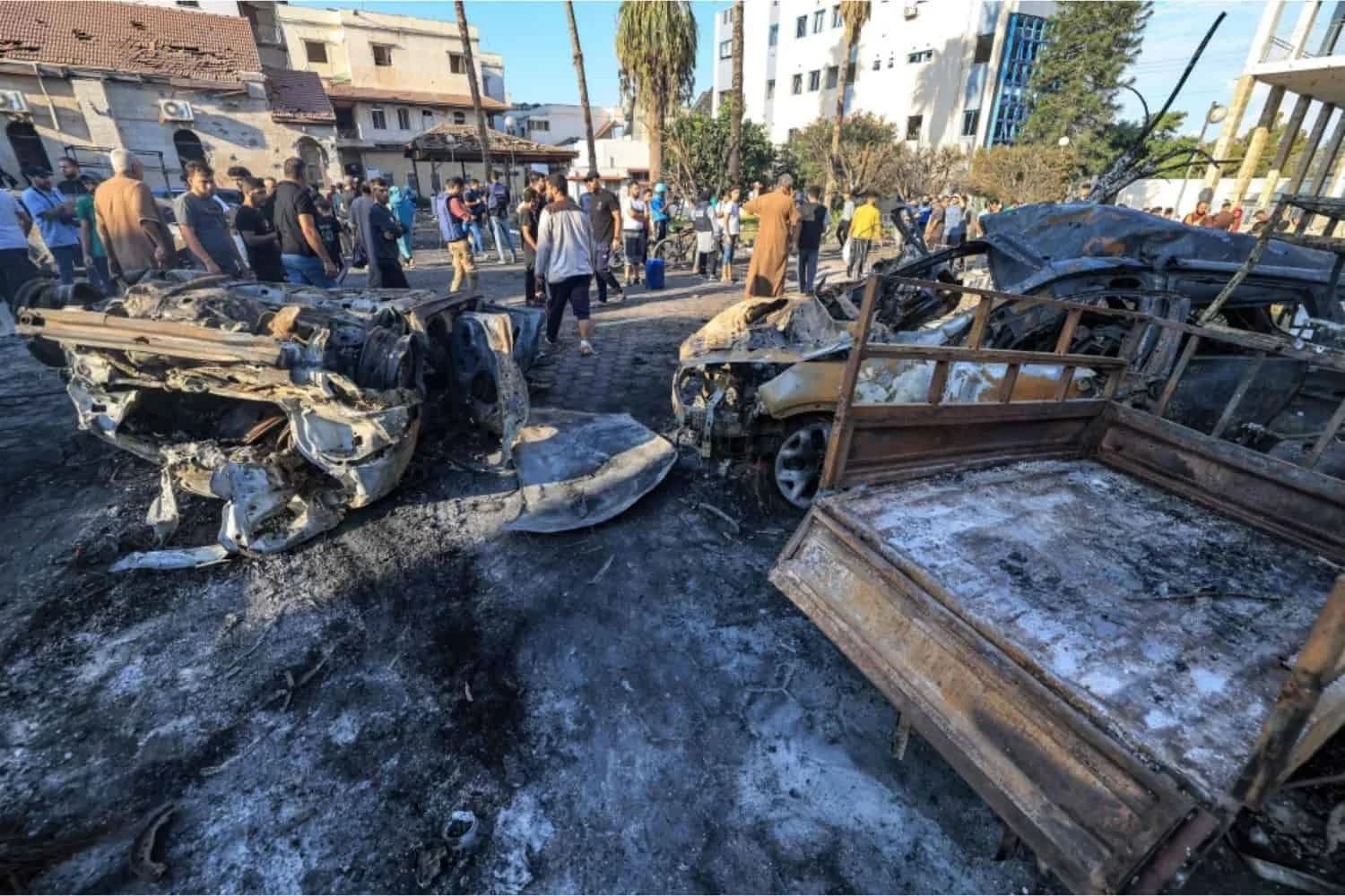 Cabinet claims that the hospital attack in Gaza is a war crime