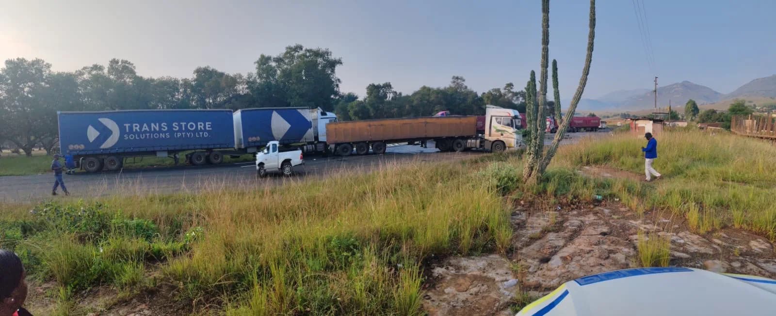 R532 Road Blocked Near Bourke’s Luck
