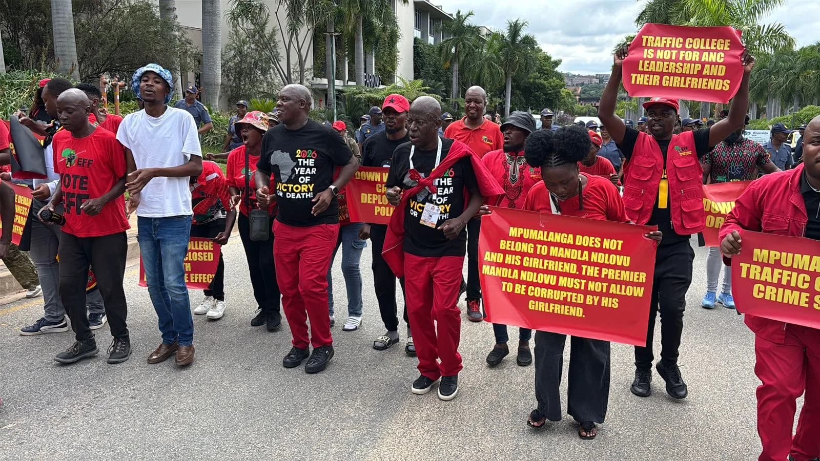 EFF raises alarm over Mkhuhlu Traffic College hiring Claims